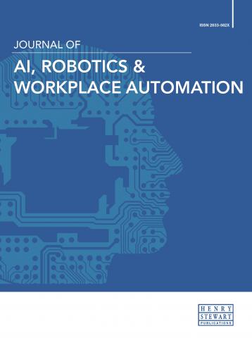 Published article in new Journal of AI, Robotics & Workplace Automation